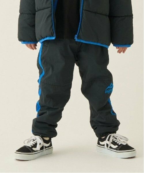 minimal / ミニマル その他パンツ | 【撥水】裏フリースナイロンパンツ（黒）