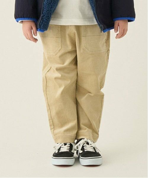 minimal / ミニマル その他パンツ | コーデュロイベイカーパンツ（アイボリー）
