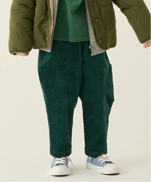 minimal / ミニマル その他パンツ | コーデュロイベイカーパンツ（グリーン）