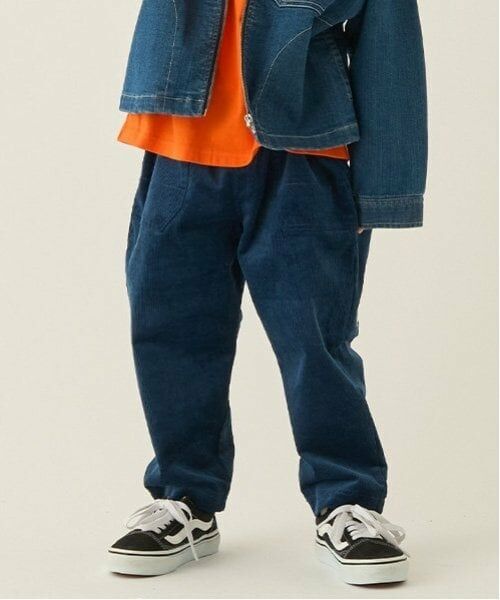 minimal / ミニマル その他パンツ | コーデュロイベイカーパンツ（紺）