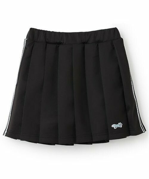 minimal / ミニマル ショート・ハーフ・半端丈パンツ | 【the FOX】サイドラインプリーツスカート（黒）