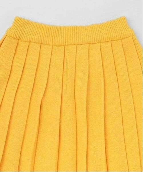 minimal / ミニマル ミニ・ひざ丈スカート | 【マシンウォッシャブル】プリーツニットスカート | 詳細8
