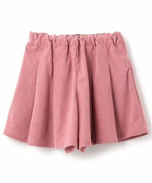 minimal / ミニマル ショート・ハーフ・半端丈パンツ | 【柔らか】コール天キュロットスカート | 詳細8