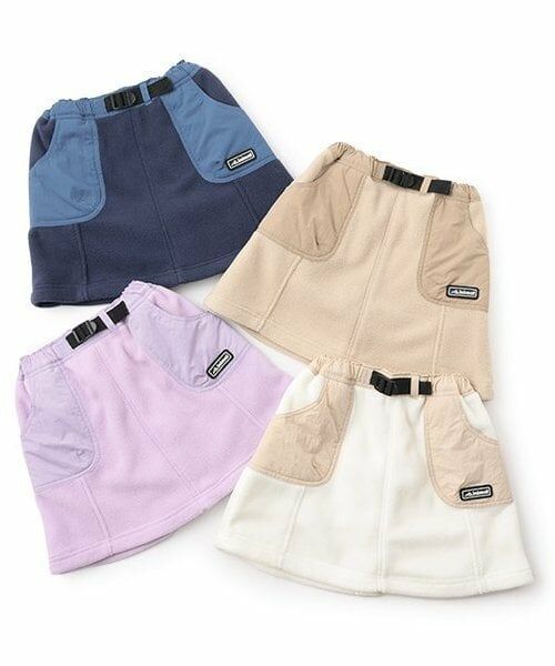 minimal / ミニマル ショート・ハーフ・半端丈パンツ | 【静電防止】フリースAラインスカート | 詳細10