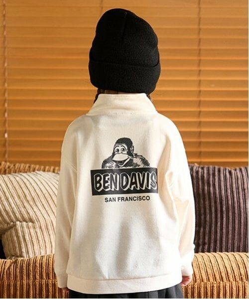 minimal / ミニマル スウェット | 【BEN DAVIS】ハーフジップ裏毛 PO | 詳細5