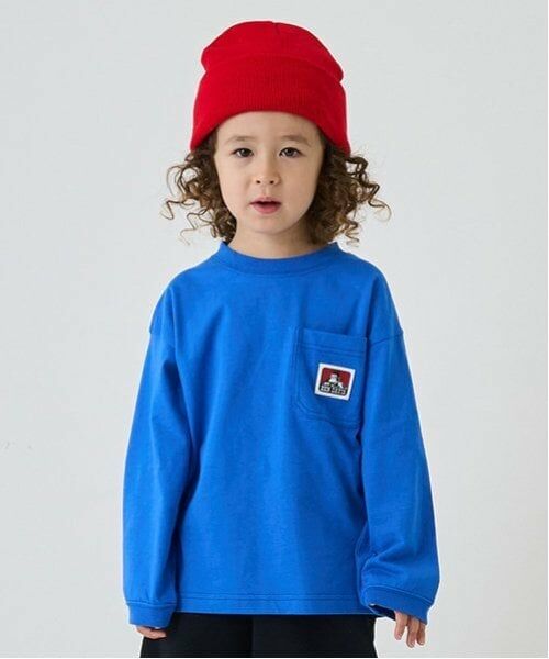 minimal / ミニマル Tシャツ | 【BEN DAVIS】ロゴTEE（ロイヤル ブルー）