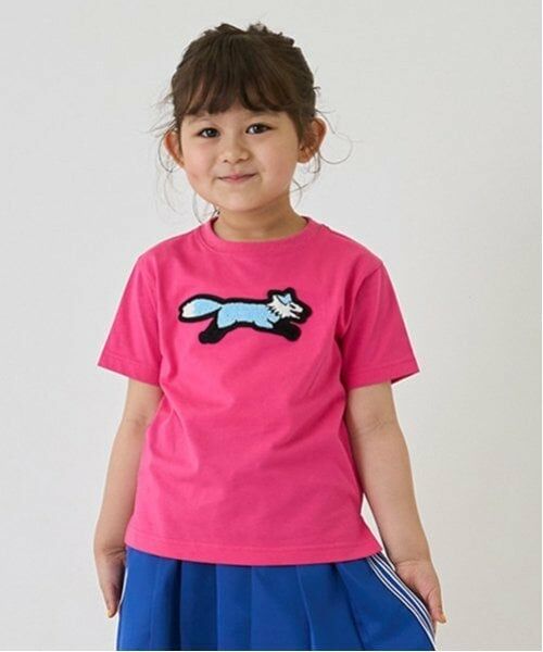 minimal / ミニマル Tシャツ | 【the FOX】【防汚加工】サガラワッペンTEE（マゼンダ）