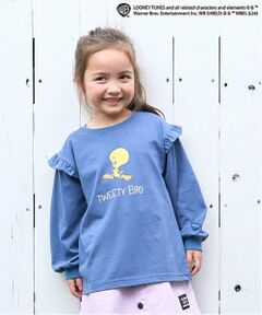 minimal / ミニマル Tシャツ | 【トゥイーティー】【防汚加工】肩フリルプルオーバー