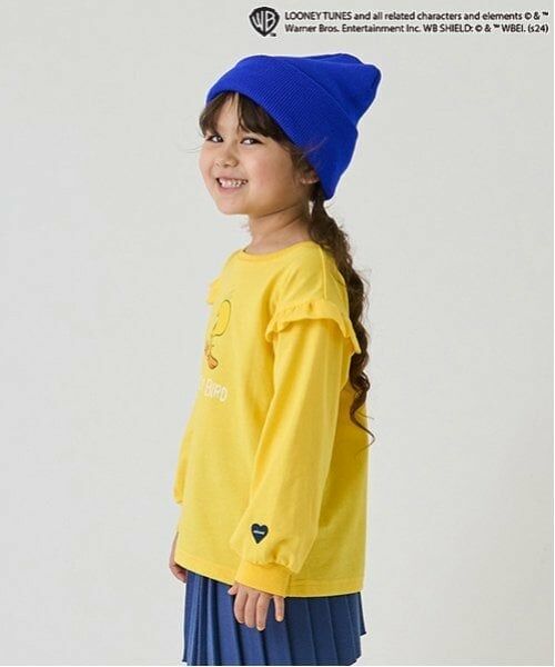 minimal / ミニマル Tシャツ | 【トゥイーティー】【防汚加工】肩フリルプルオーバー | 詳細1