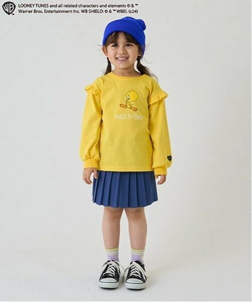 minimal / ミニマル Tシャツ | 【トゥイーティー】【防汚加工】肩フリルプルオーバー | 詳細3