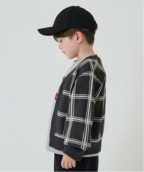 minimal / ミニマル カーディガン・ボレロ | 【マシンウォッシャブル】ニットジャガードカーディガン | 詳細1