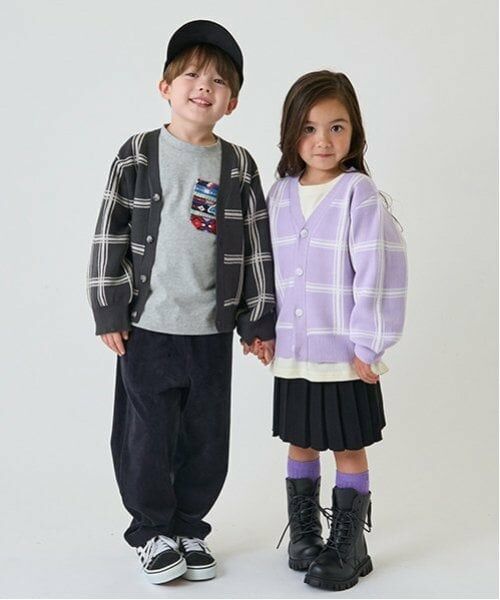 minimal / ミニマル カーディガン・ボレロ | 【マシンウォッシャブル】ニットジャガードカーディガン | 詳細11