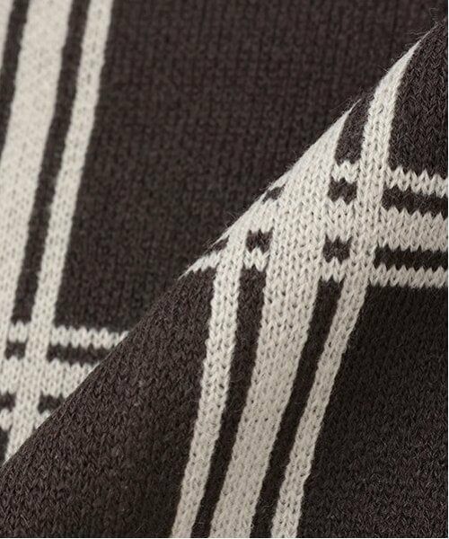 minimal / ミニマル カーディガン・ボレロ | 【マシンウォッシャブル】ニットジャガードカーディガン | 詳細17