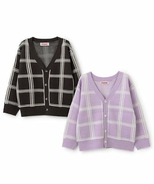 minimal / ミニマル カーディガン・ボレロ | 【マシンウォッシャブル】ニットジャガードカーディガン | 詳細18