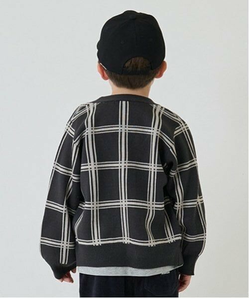 minimal / ミニマル カーディガン・ボレロ | 【マシンウォッシャブル】ニットジャガードカーディガン | 詳細2