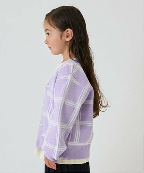 minimal / ミニマル カーディガン・ボレロ | 【マシンウォッシャブル】ニットジャガードカーディガン | 詳細5