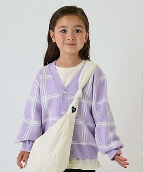 minimal / ミニマル カーディガン・ボレロ | 【マシンウォッシャブル】ニットジャガードカーディガン | 詳細7