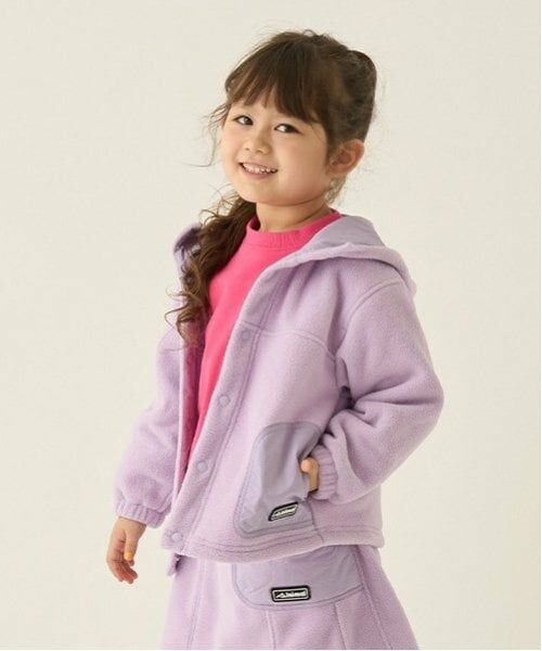 minimal / ミニマル パーカー | 【静電防止】フリースパーカー（ラベンダー）