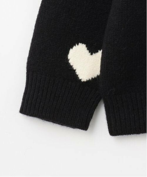 minimal / ミニマル ニット・セーター | 【マシンウォッシャブル】ハートジャガードプルオーバー | 詳細11