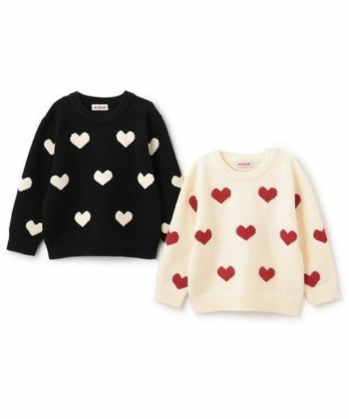 minimal / ミニマル ニット・セーター | 【マシンウォッシャブル】ハートジャガードプルオーバー | 詳細13