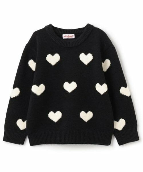 minimal / ミニマル ニット・セーター | 【マシンウォッシャブル】ハートジャガードプルオーバー | 詳細8