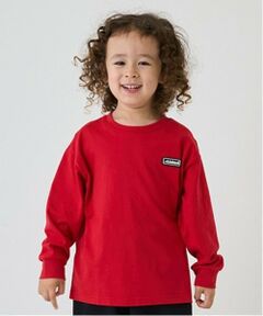 minimal / ミニマル Tシャツ | 【防汚加工】シリコンワッペン長袖Ｔシャツ