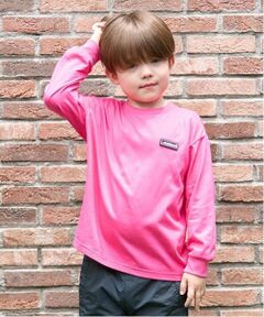 minimal / ミニマル Tシャツ | 【防汚加工】シリコンワッペン長袖Ｔシャツ