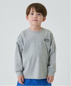 minimal / ミニマル Tシャツ | 【防汚加工】シリコンワッペン長袖Ｔシャツ