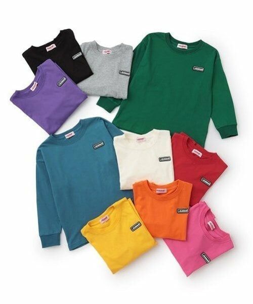 minimal / ミニマル Tシャツ | 【防汚加工】シリコンワッペン長袖Ｔシャツ | 詳細25