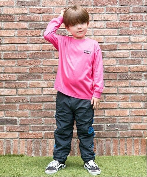 minimal / ミニマル Tシャツ | 【防汚加工】シリコンワッペン長袖Ｔシャツ | 詳細8