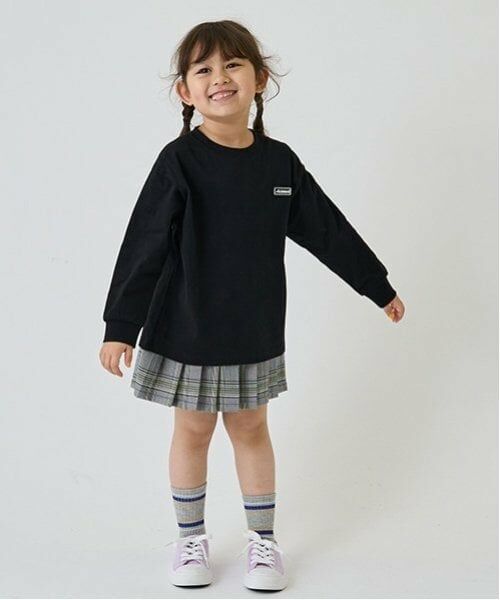 minimal / ミニマル Tシャツ | 【防汚加工】シリコンワッペン長袖Ｔシャツ | 詳細9