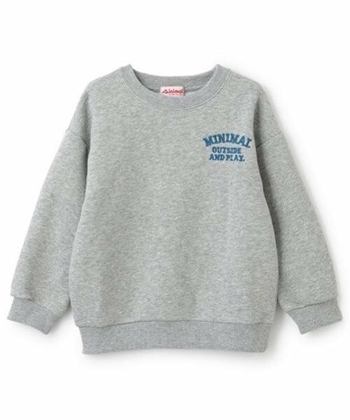 minimal / ミニマル スウェット | 【防汚加工】刺しゅう裏毛プルオーバー | 詳細16