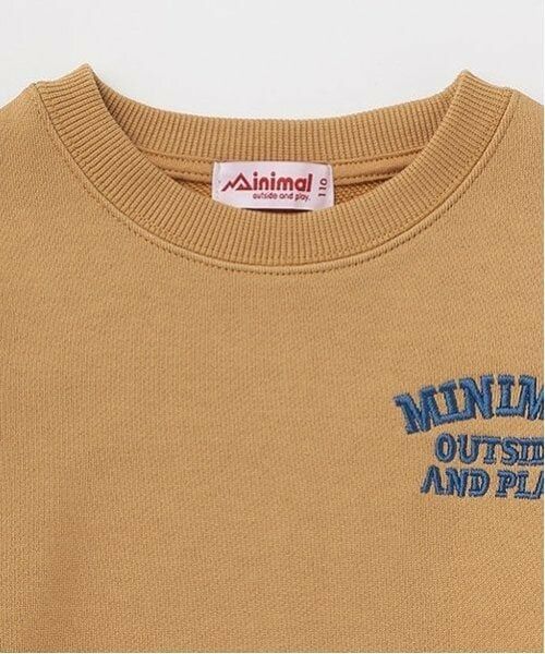 minimal / ミニマル スウェット | 【防汚加工】刺しゅう裏毛プルオーバー | 詳細19