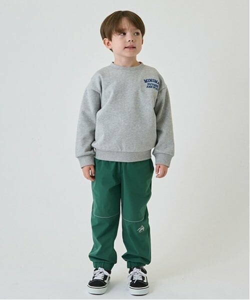 minimal / ミニマル スウェット | 【防汚加工】刺しゅう裏毛プルオーバー | 詳細7