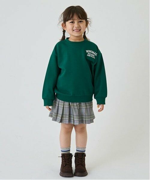 minimal / ミニマル スウェット | 【防汚加工】刺しゅう裏毛プルオーバー | 詳細8