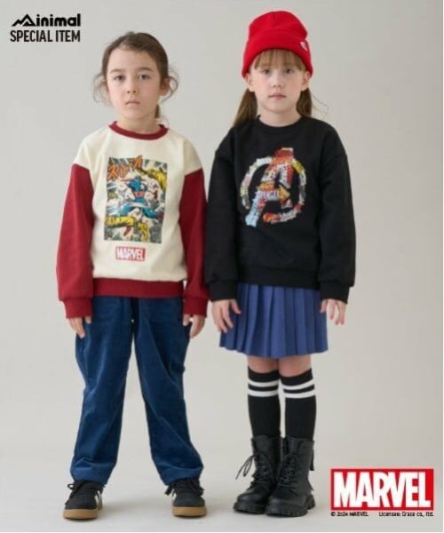 minimal / ミニマル スウェット | 【MARVEL】裏毛プルオーバー | 詳細10