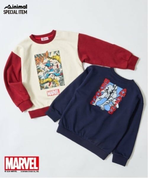 minimal / ミニマル スウェット | 【MARVEL】裏毛プルオーバー | 詳細27