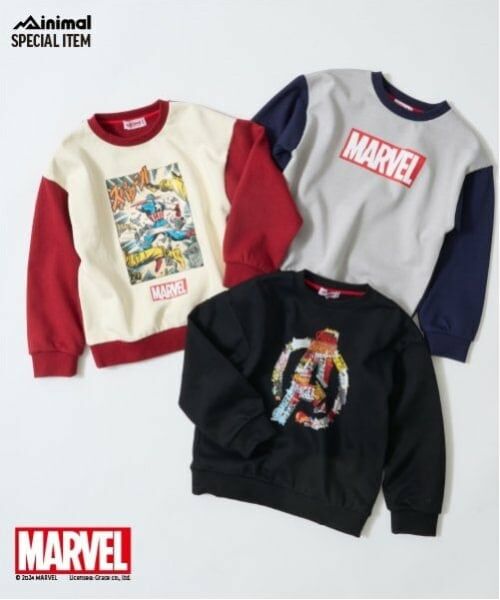 minimal / ミニマル スウェット | 【MARVEL】裏毛プルオーバー | 詳細28
