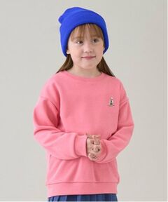 minimal / ミニマル スウェット | 裏毛ワンポイント刺繍プルオーバー