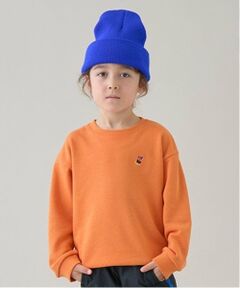 minimal / ミニマル スウェット | 裏毛ワンポイント刺繍プルオーバー