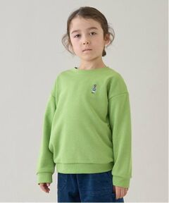 minimal / ミニマル スウェット | 裏毛ワンポイント刺繍プルオーバー