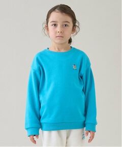 minimal / ミニマル スウェット | 裏毛ワンポイント刺繍プルオーバー