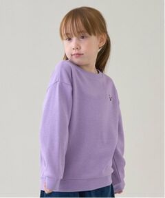 minimal / ミニマル スウェット | 裏毛ワンポイント刺繍プルオーバー