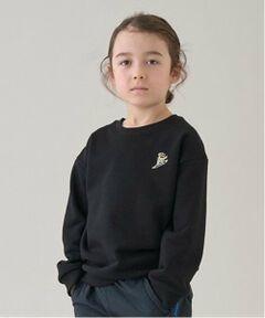 minimal / ミニマル スウェット | 裏毛ワンポイント刺繍プルオーバー