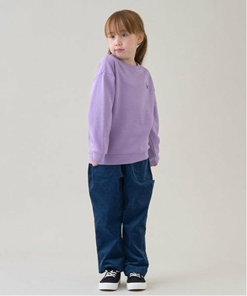 minimal / ミニマル スウェット | 裏毛ワンポイント刺繍プルオーバー | 詳細14