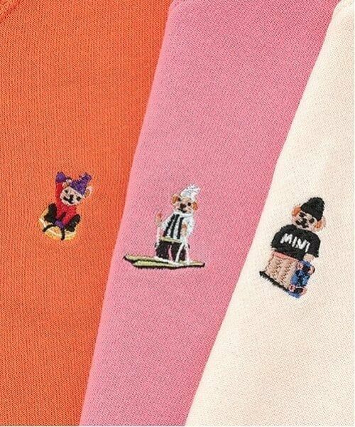 minimal / ミニマル スウェット | 裏毛ワンポイント刺繍プルオーバー | 詳細29