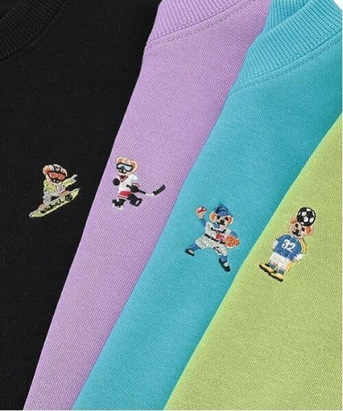 minimal / ミニマル スウェット | 裏毛ワンポイント刺繍プルオーバー | 詳細30