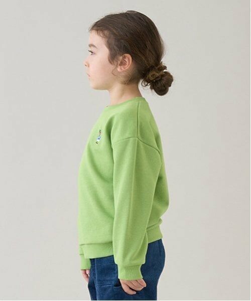 minimal / ミニマル スウェット | 裏毛ワンポイント刺繍プルオーバー | 詳細7