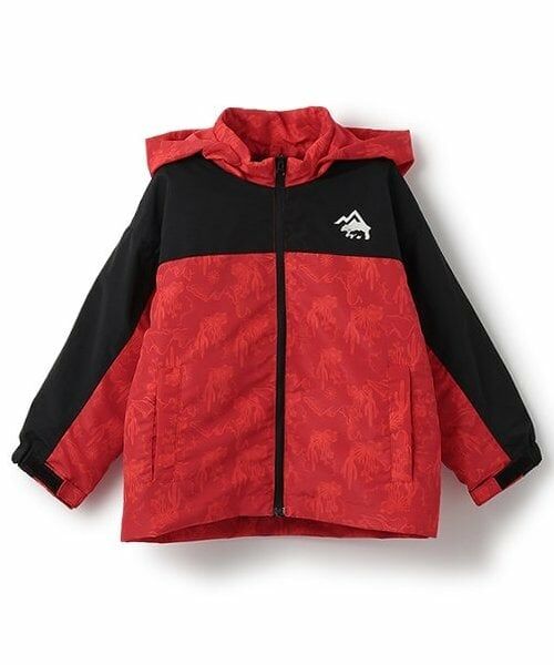 minimal / ミニマル ブルゾン | 【3WAY】 マウンテンパーカー（赤）