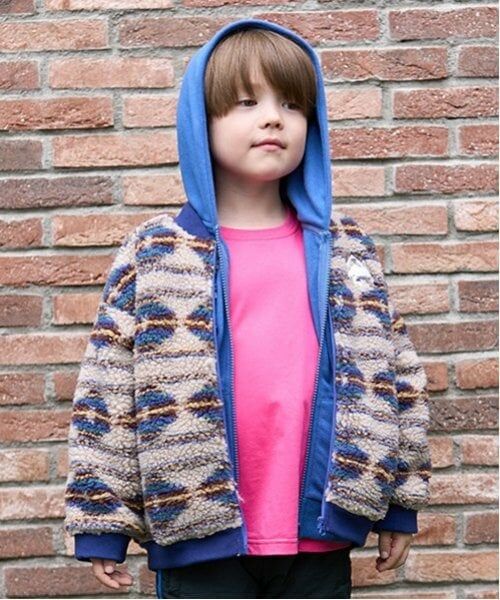 minimal / ミニマル ブルゾン | ジャガードボアブルゾン（ベージュ）